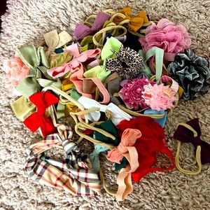 Baby girl bows and headbands